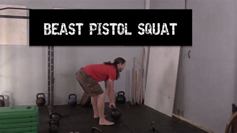 Beast Pistol Squat