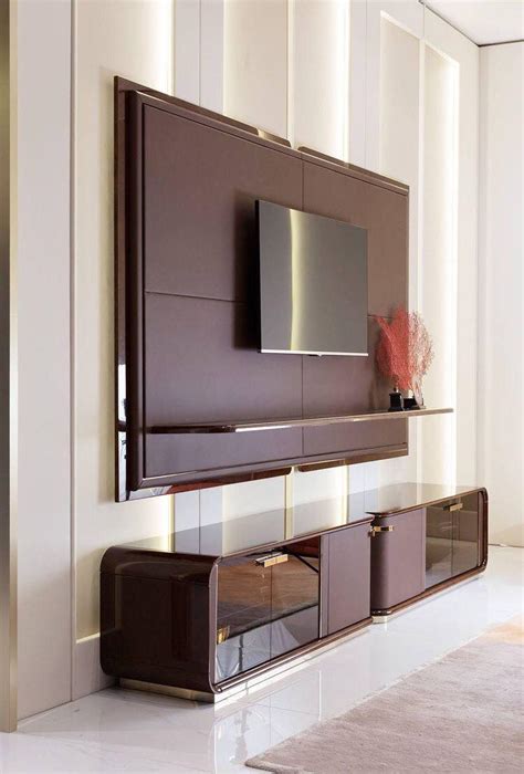 Flat Screen Tv Feature Wall Design Ideas For Modern Living Room