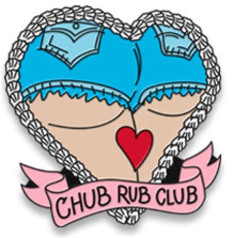 Chub Rub Club 125 Inch Enamel Lapel Pin Etsy