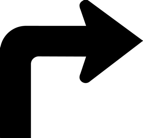 Turn right / left at the traffic. Right Turn, Silhouette | ClipArt ETC