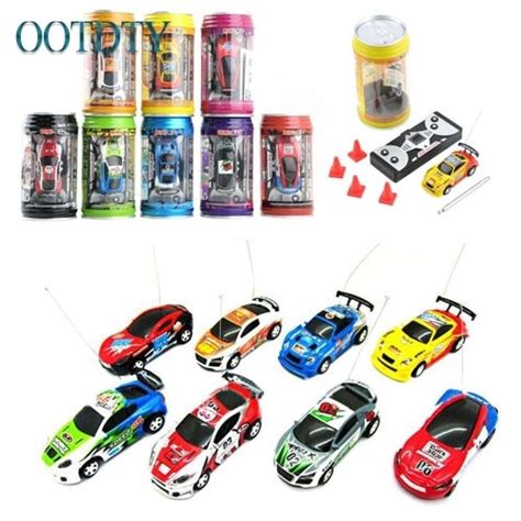 New Multicolor Coke Can Mini Speed Rc Radio Remote Control Micro Racing