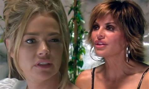 Rhobh Lisa Rinna Asks Denise Richards If She Talks To Daughters About