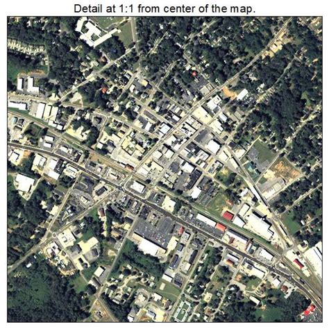 Aerial Photography Map Of Winder Ga Georgia