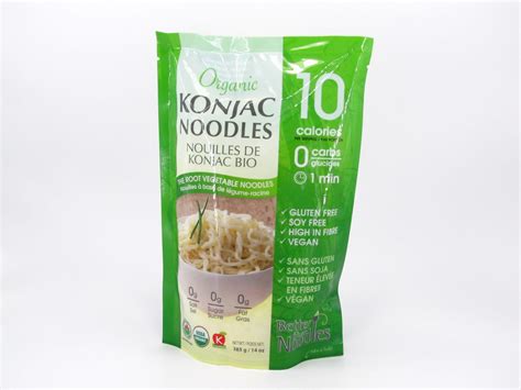 Organic Konjac Noodles Ontario Nutrition