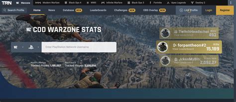 Warzone Tracker Für Cod Mw Gibt Perfekte Auskunft über Eure Stats