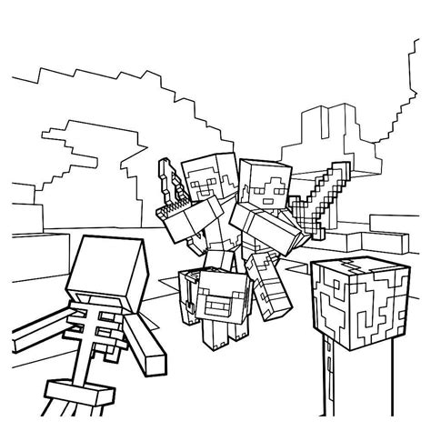 Kleurplaten Enzoknol Minecraft vakantiehuisaandijk.nl