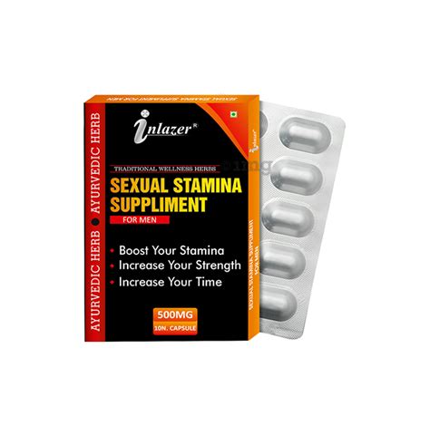 Inlazer Sexual Stamina Supplement For Men Capsule Buy Strip Of 10 0 Capsules At Best Price In