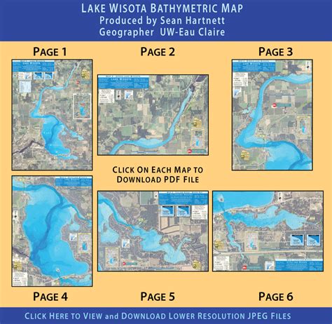 This was going to be a combination dam, reservoir, disney world, said butte county counsel bruce alpert. Lake Wissota Bathymetric Map