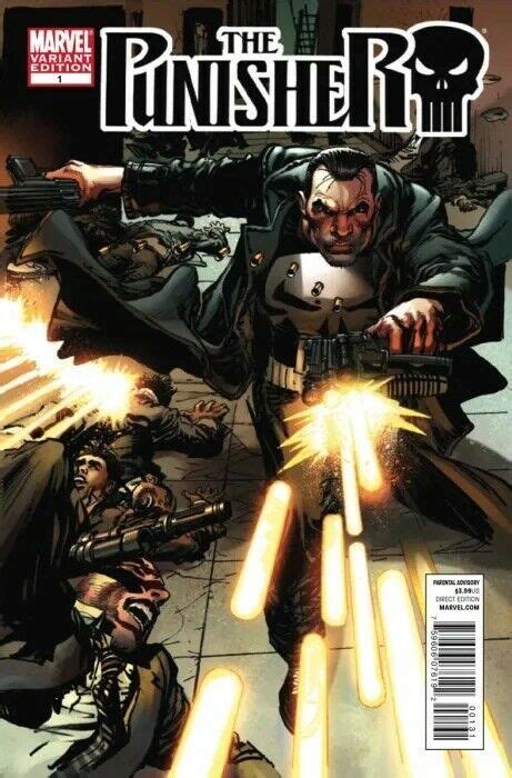 Punisher 1 2011 Neal Adams Variant Near Mint Very Rare Comic