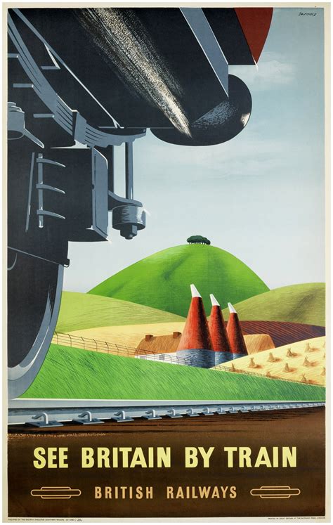 See Britain By Train British Railways British Vintage Posters