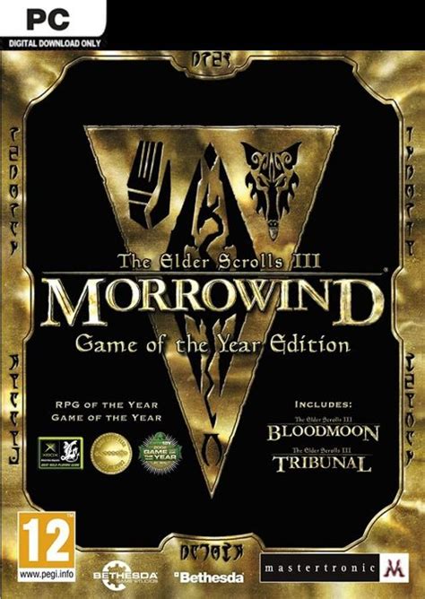 The Elder Scrolls Iii Morrowind Game Of The Year Edition Pc Cdkeys