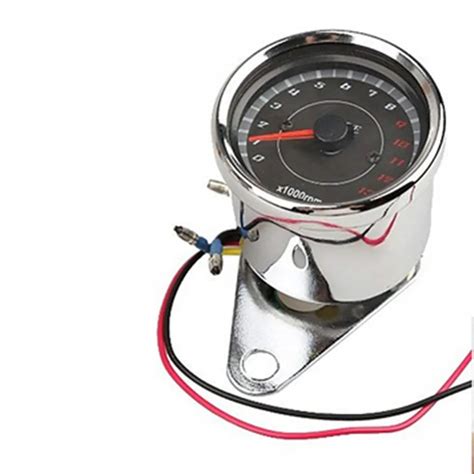 Led Backlight Motorcycle Meter Tachometer Gauge Rev Counter 0 13000 Rpm