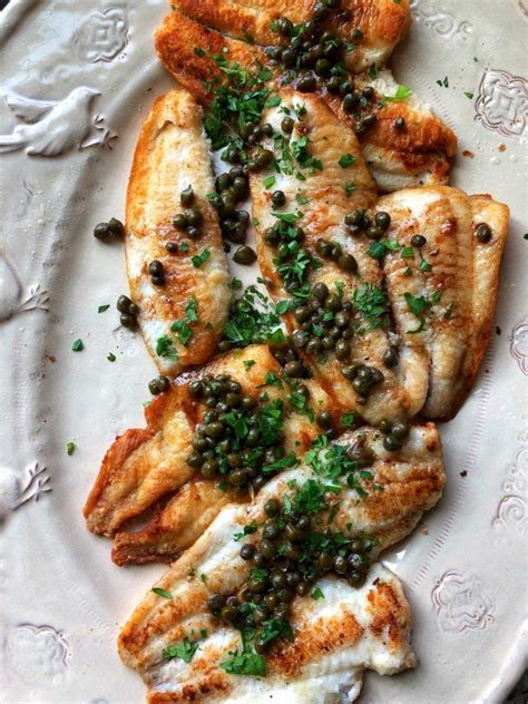 The crispy skin of this fried hearty salmon puts its texture in a class all its own. Sole Meunière | Kitchen Confidante® | Recipe | Sole ...