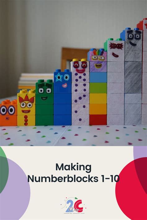 Making Numberblocks 1 10 A Kindergarten Art Activity Kindergarten