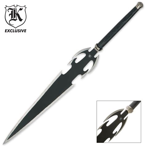 Triple Bladed Dark Demon Slayer Fantasy Sword Knives
