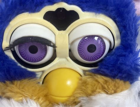 Royal Furby 19982000 King Majesty Purple Eyes Special Limited Edition