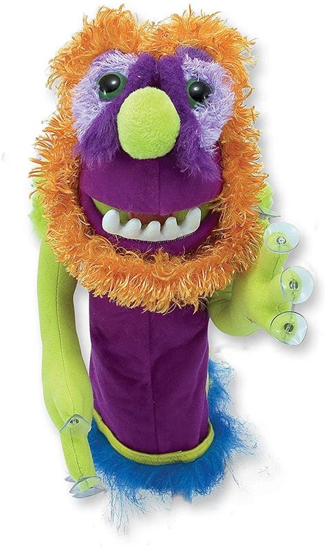 Make Your Own Fuzzy Monster Puppet A Mighty Girl