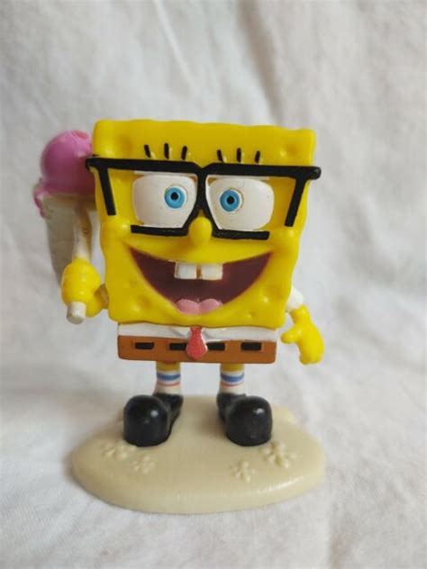 spongebob squarepants with eyeglasses and net 2 5 action figure hillenburg ebay