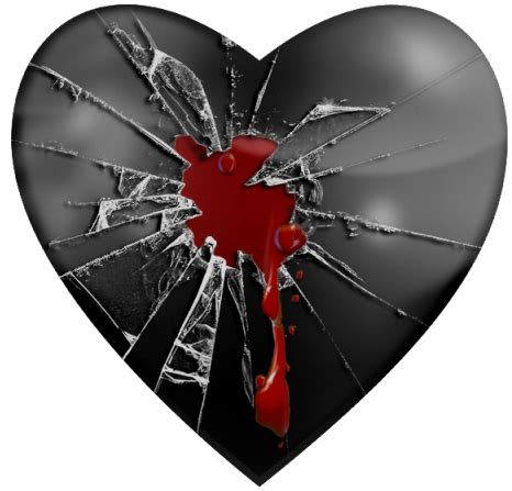 saint valentin coeurs noirs