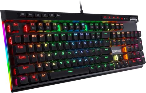 Redragon K580 Vata Rgb Mechanical Gaming Keyboard 104 Keys Gamer