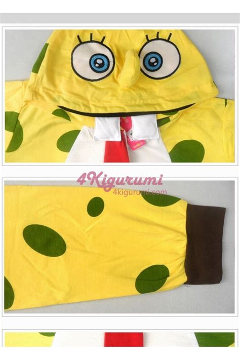 Spongebob Squarepants Onesie Kigurumi Pajamas