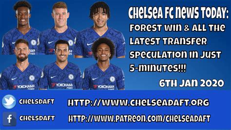 The latest chelsea fc news, transfers, match previews and reviews from around the globe, updated every minute of every day. Chelsea FC News Today | Forest Win & All the latest ...