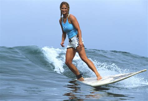 Surfer Legt Willige Latina Flach Telegraph
