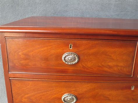 Mahogany Flat Front Chest Of Drawers Antiques Atlas