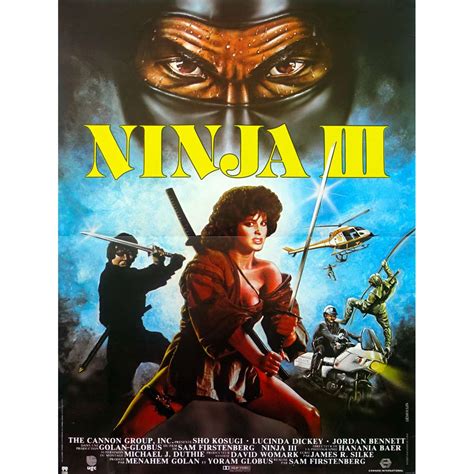 Ninja Iii The Domination Movie Poster 15x21 In