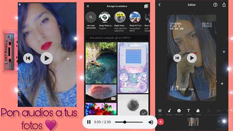 Apps Para Poner MÚsica Notas De Voz Y Audios A Las Fotos 📱 Youtube