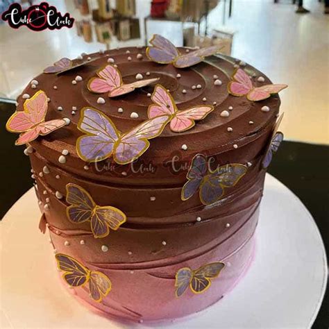 Decent Butterfly Cake Cake O Clock Best Customize Designer Cakes Lahore