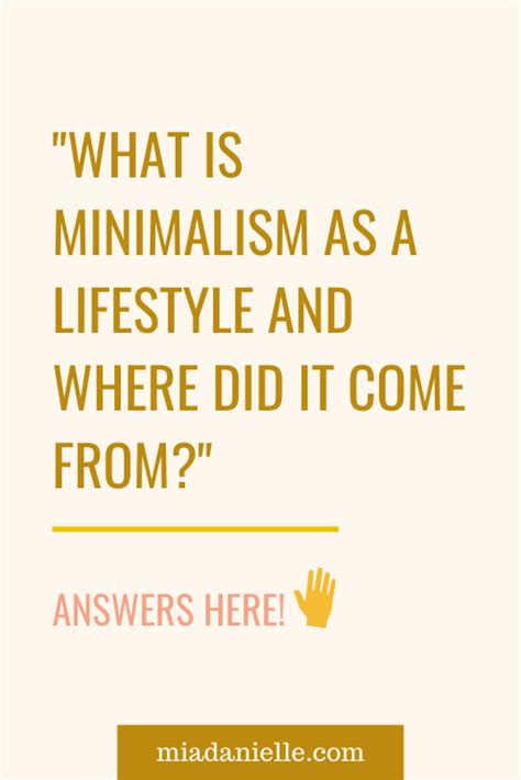 The History Of Minimalism And What Minimalism Means As A Lifestyle