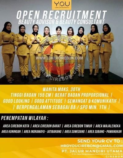 Lowongan kerja di cirebon februari 2021 temukan loker terbaru yang sesuai dengan lokasi, pendidikan, dan minat anda. Loker Wings Cirebon / Terminalhrd Informasi Lowongan Kerja : Barkha sport salah satu yang ...