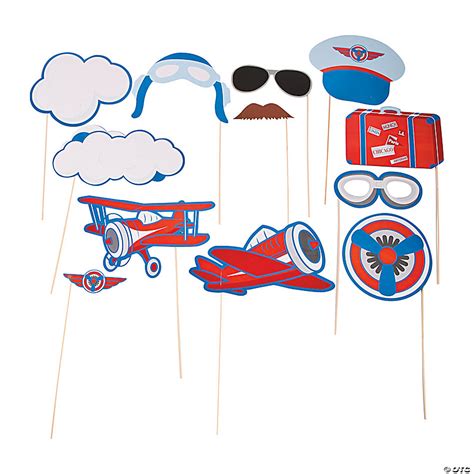 Up And Away Photo Stick Props 12 Pc Oriental Trading