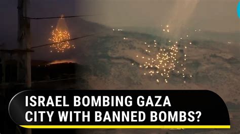 Israel Pounding Gaza With White Phosphorus Palestine Releases Footage