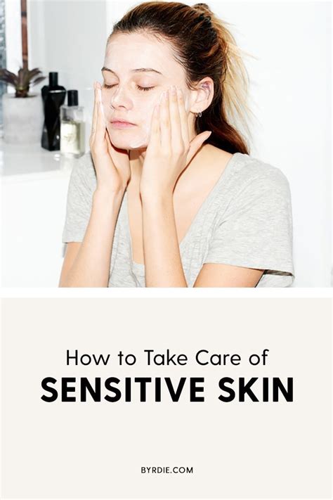 How To Take Care Of Sensitive Skin Sensitiveskincareroutinenatural