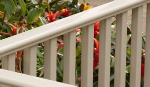 For the look of painted wood, select. Vinyl Railing System Includes a Steep Stair Option - retrofit