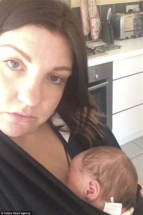 Derby Mum With Kk Boobs Feared She Would Suffocate Baby Daily Mail