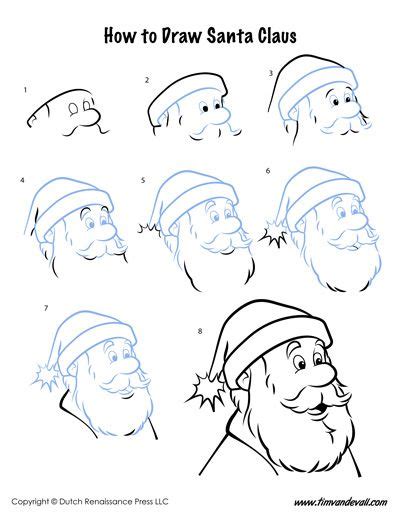 When you are done this is what your santa should look like. How to Draw Santa Claus | How to draw santa, Easy ...