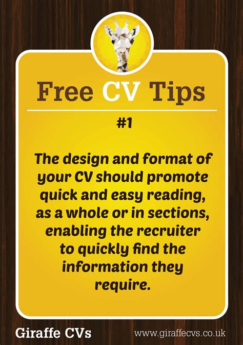 Learn how to structure a cv to give recruiters what what makes the cv format so important? CV Writing Tips & Advice (With images) | Cv writing ...