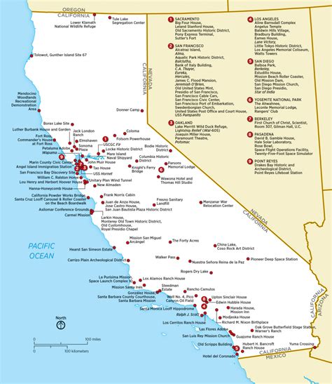 Southern California National Parks Map Free Printable Maps My Xxx Hot Girl