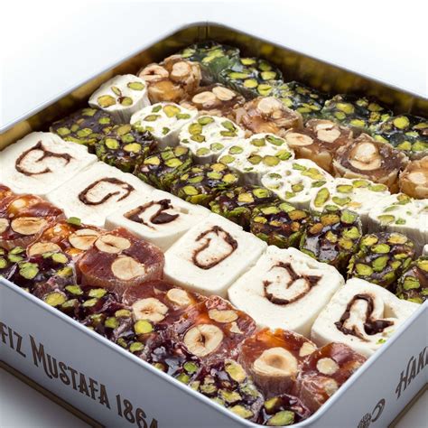 Buy Assorted Turkish Delight Box 1100g Grand Bazaar Istanbul Online