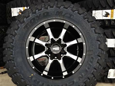 Moto Metal 962 961 Truck Rims With 35 33 Toyo Mud Tires For Sale In