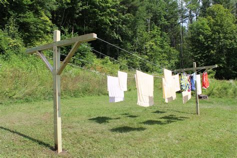 Art And Home How To Make An Outside Clothes Line