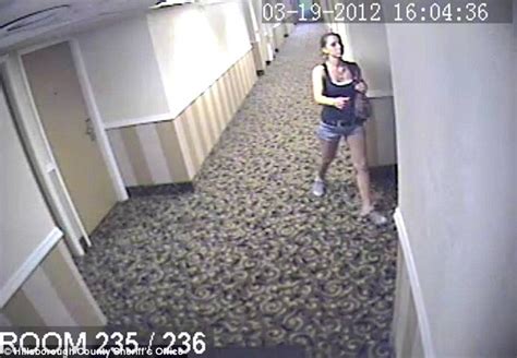 Woman Caught On Video Stealing Tv Iron Curtains Garbage Can Bedspread Rugs From Hotel Room