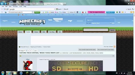 How To Install Texture Packs Minecraft Youtube