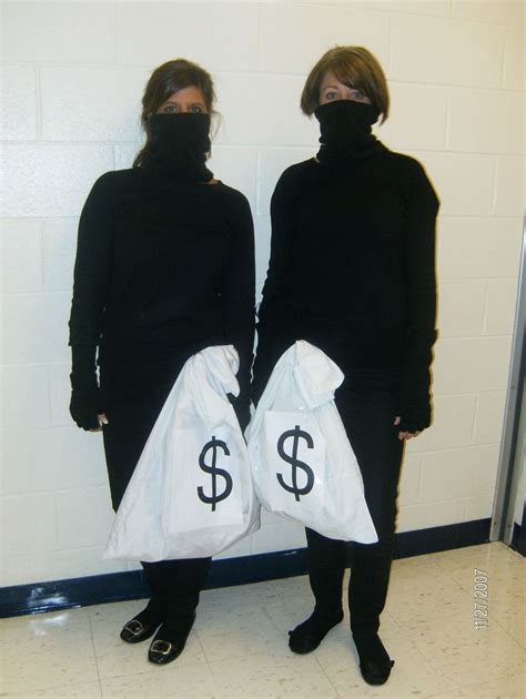 Bank Robbers Easy Costume Easy Costumes Costumes Halloween Costumes