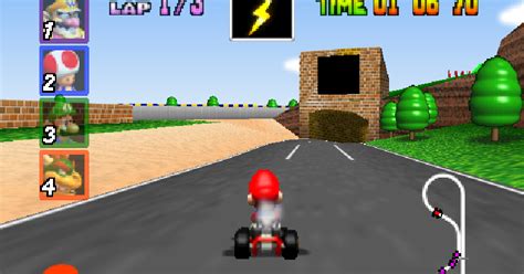 🕹️ Play Retro Games Online Mario Kart 64 N64