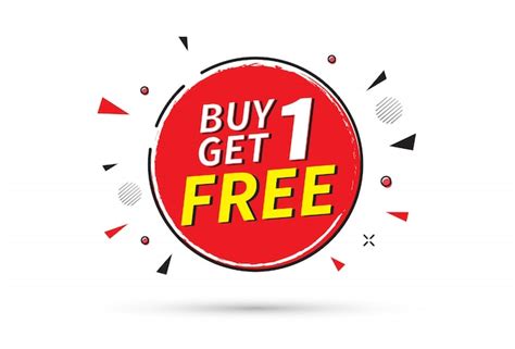 Buy 1 Get 1 Free Sale Banner Template Premium Vector
