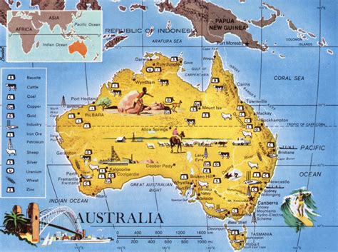Online Maps Natural Resources In Australia